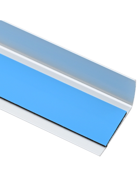 Battiscopa per scale 10 pcs Argento 67 cm Alluminio
