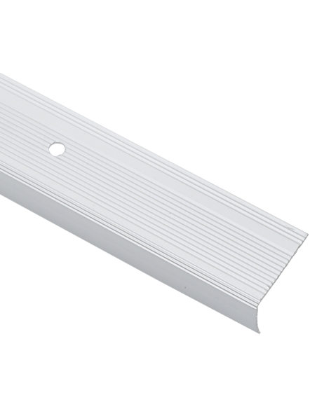 Battiscopa per scale 10 pcs Argento 67 cm Alluminio