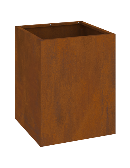 Vaso da giardino Ruggine 50 x 32 x 40 cm Acciaio corten