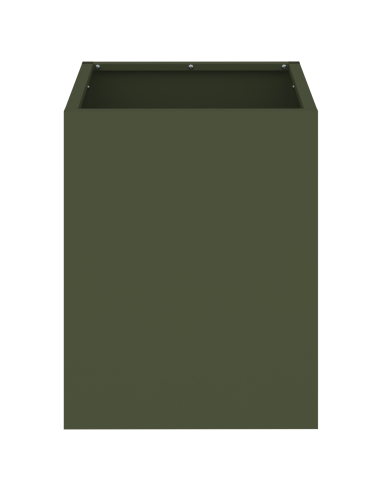 Vaso da giardino Verde oliva 32 x 32 x 40 cm