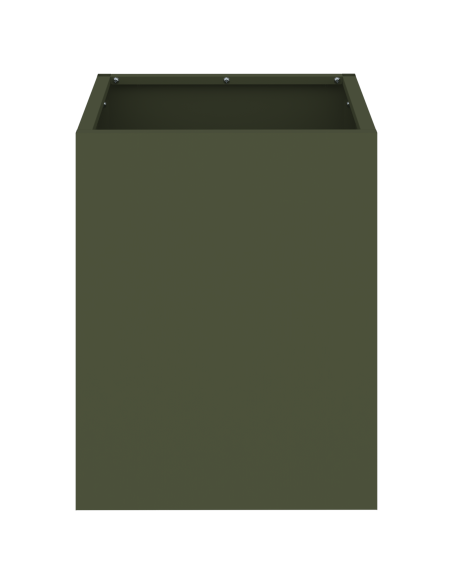 Vaso da giardino Verde oliva 32 x 32 x 40 cm