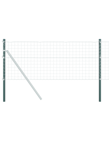 Palo della recinzione 12 pcs Verde 50 cm