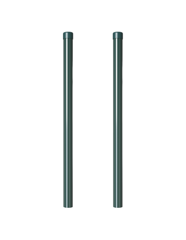 Palo della recinzione 2 pcs Verde 50 cm