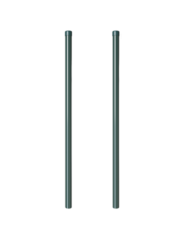 Palo della recinzione 2 pcs Verde 110 cm