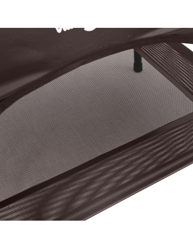 Letto per Cani Marrone 71 x 64 x 71 cm Acciaio