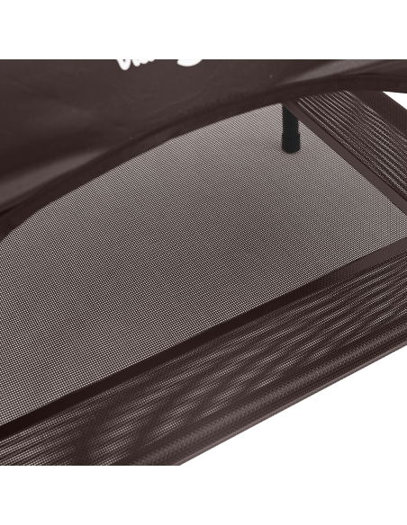 Letto per Cani Marrone 71 x 64 x 71 cm Acciaio