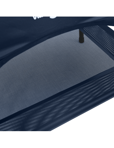 Letto per Cani Blu navy 71 x 64 x 71 cm Acciaio