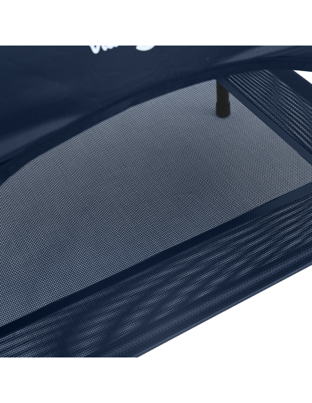 Letto rialzato per cani Navy Blue Tessuto, Metallo 71 x 64 x 71 cm