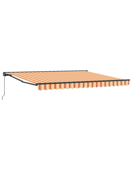 Tenda Retrattile Giallo e Arancione 400x300 cm