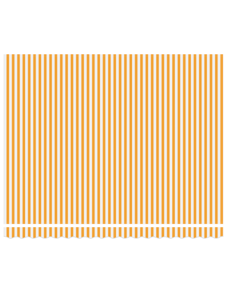 Tenda Retrattile Giallo e Bianco 400x300 cm
