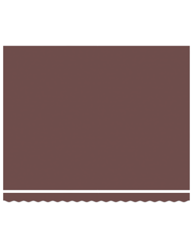 Tenda Retrattile Marrone 400 × 300 cm Poliestere e Metallo