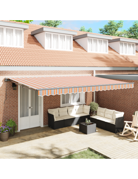 Tenda Retrattile Blu Marino 500x300 cm