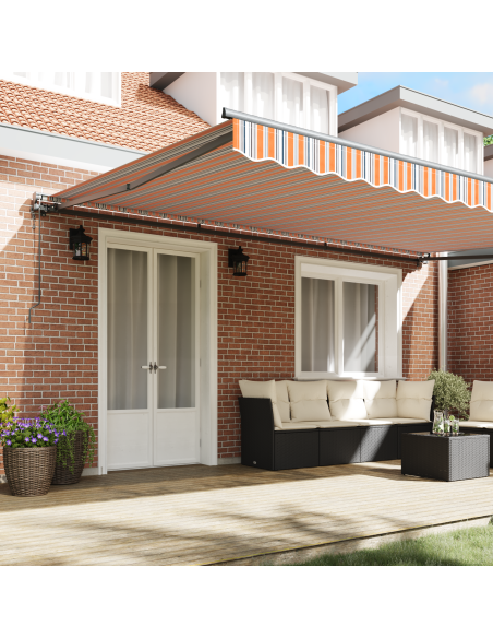 Tenda Retrattile Blu Marino 500x300 cm