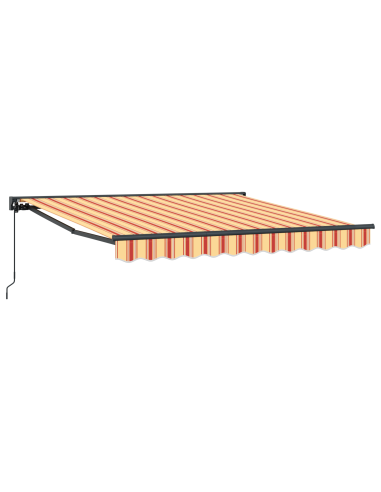 Tenda Retrattile Multicolore 300 x 250 cm Poliestere e Metallo