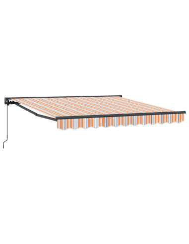 Tenda Retrattile Blu e Arancione 300 x 250 cm