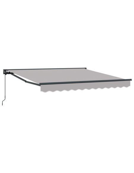 Tenda Retrattile Grigio chiaro 300x250 cm Poliestere