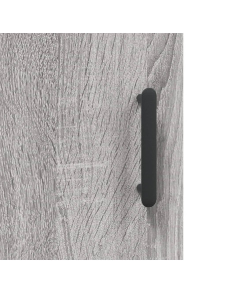 Credenza Grigio Sonoma 69,5x34x180 cm in Legno Multistrato