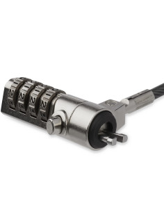 StarTech.com Cavo di Sicurezza per Portatili Kensington - Supporto Articolabile / Girevole - Chiusura a Combinazione a 4 Cifre 2