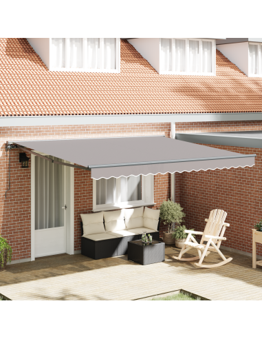 Tenda Retrattile Grigio chiaro 400 × 300 cm