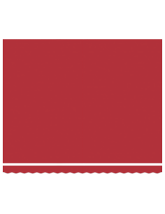 Tenda Retrattile Rosso 400 × 300 cm Poliestere e Metallo