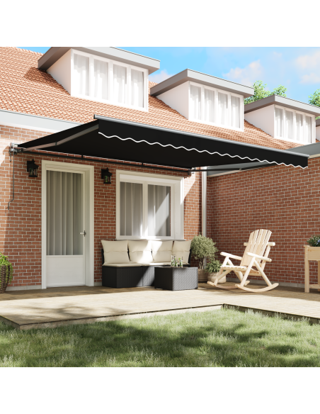 Tenda Retrattile Nero 400x300 cm