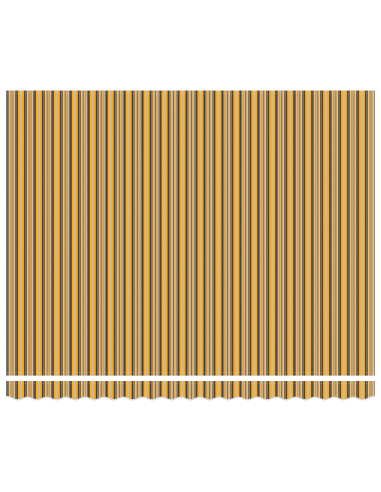 Tenda Retrattile Giallo e Grigio 400 × 300 cm