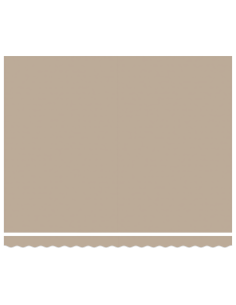 Tenda Retrattile Beige 400 × 300 cm Poliestere e Metallo