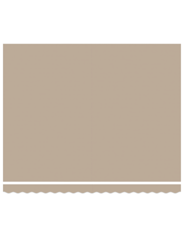 Tenda Retrattile Beige 400 × 300 cm Poliestere e Metallo