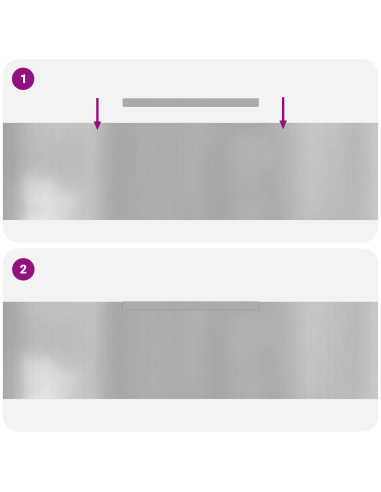 Bordura per Prato Argento 450 x 0.05 x 15 cm Acciaio zincato