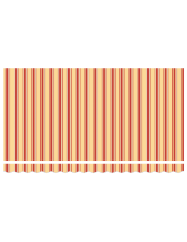 Tenda Retrattile Multicolore 400 x 200 cm Poliestere e Metallo