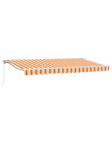Tenda Retrattile Multicolore 400 x 200 cm Poliestere e Metallo