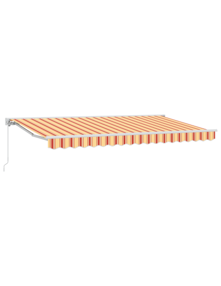 Tenda Retrattile Multicolore 400 x 200 cm Poliestere e Metallo