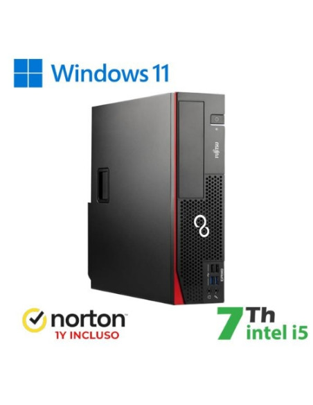 PC FUJITSU RINOVO REFURBISHED Esprimo D757-957 RN54532311 SFF i5-7X00 16GB SSD 256GB NO DVD W11P + NORTON