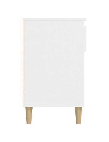 Scarpiera Bianca 102x36x60 cm in Legno Multistrato