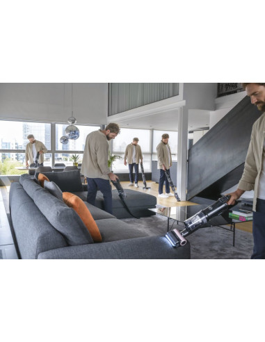 Hoover HFX, Aspirapolvere senza filo, Nero, 1,2L, Senza sacchetto