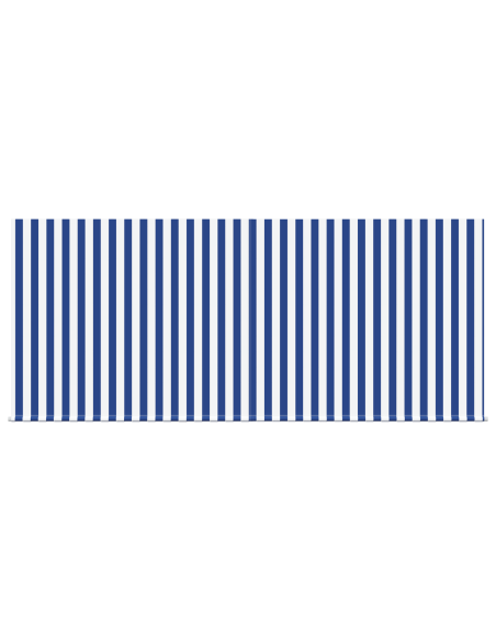 Tenda Retrattile Strisce Blu e Bianche Large