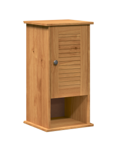 Set di mobili per il bagno con porta VIGO 5 pcs Marrone miele 2