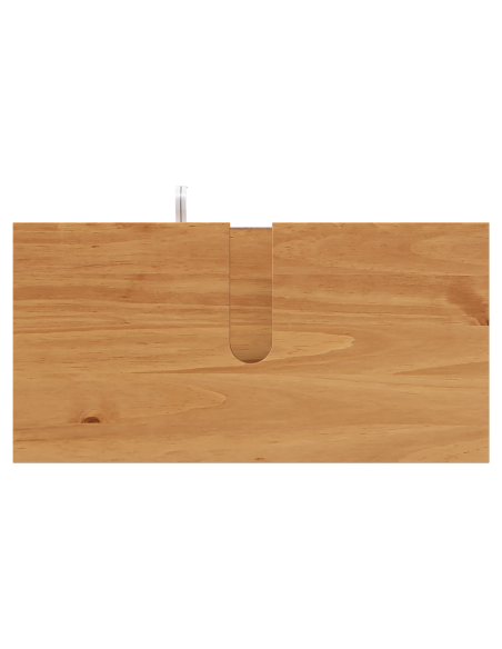 Set di mobili per il bagno con porta VIGO 5 pcs Marrone miele