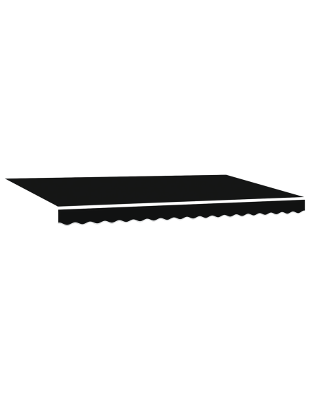 Tenda Retrattile Nero 400x200 cm