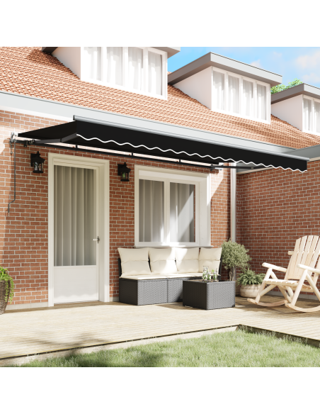 Tenda Retrattile Nero e antracite