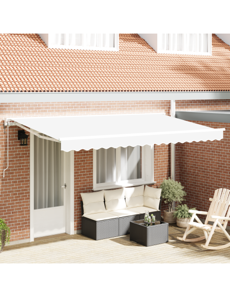 Tenda Retrattile Bianco 400x200 cm