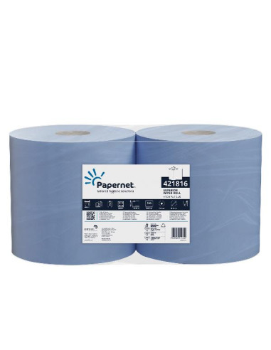 CF2BOBINE BLU IN CELLULOSA 500STRAP