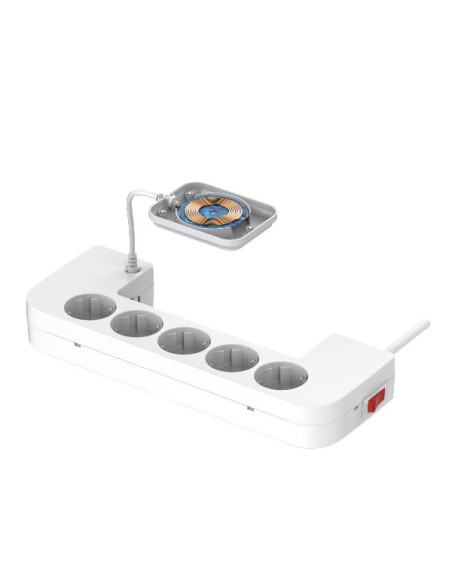 MULTIPRESA BOX 5 SCHUKO+3 USB+CHARG
