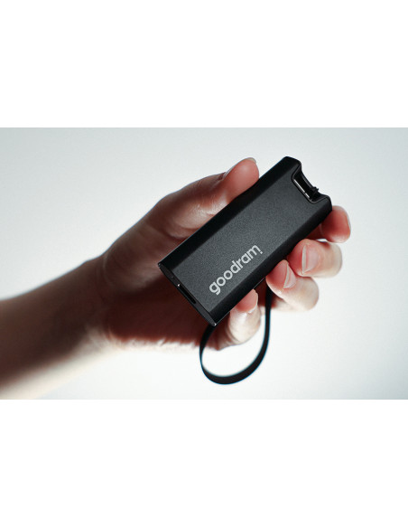 Goodram SSDR-GMRE-02T-K0 unità esterna a stato solido 2 TB 3.2 Gen 2 (3.1 Gen 2) Nero