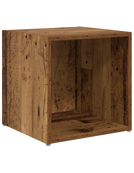 Mobile TV 2 pcs Marrone 37 x 35 x 37 cm Legno multistrato