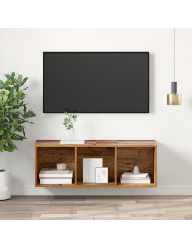 Set mobile TV Legno vecchio 37 x 37 x 107 cm Legno multistrato