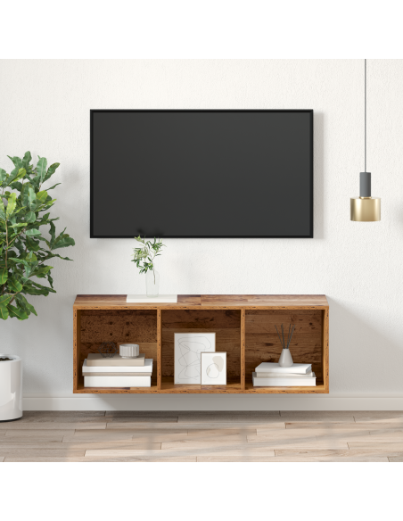 Mobile TV Legno vecchio 37 x 37 x 107 cm Legno multistrato