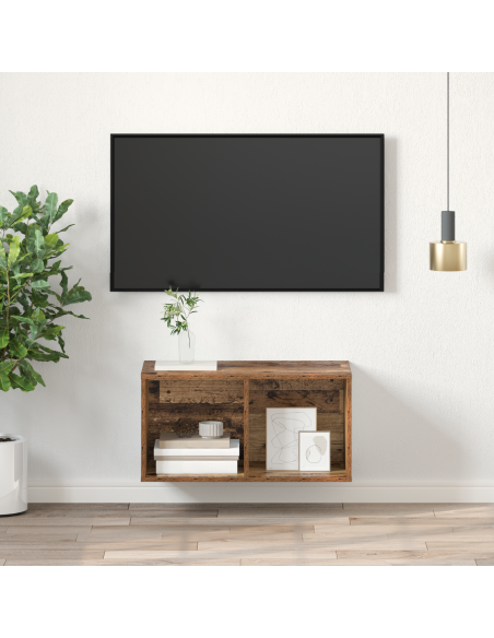 Mobile TV Legno vecchio 37 x 37 x 72 cm Legno multistrato