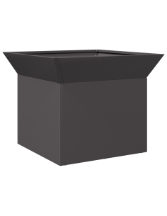 Focolare Nero 50 x 50 x 40 cm Acciaio