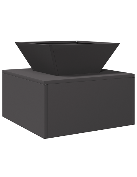 Focolare Nero 50 x 50 x 40 cm Acciaio